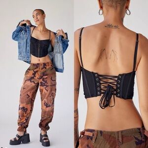 Urban Outfitters out from Under modern love corset medium